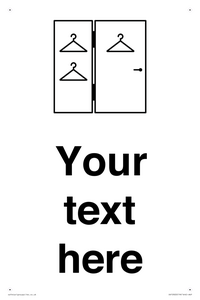 Custom information:  Large Changing room